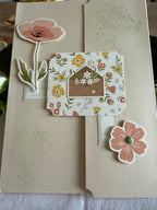 Carte mini album fête des Mères