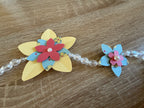 Guirlande fleurs papier