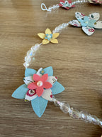 Guirlande fleurs papier