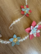 Guirlande fleurs papier