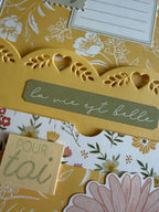 Carte mini album fête des Mères