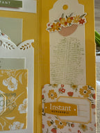 Carte mini album fête des Mères