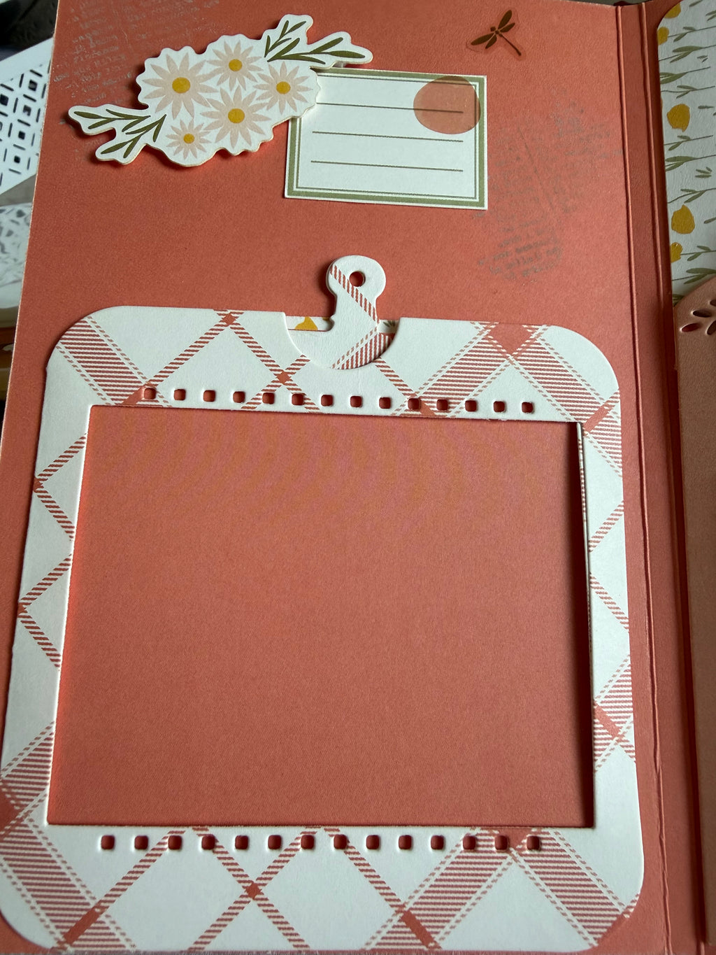 Carte mini album fête des Mères