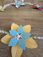 Guirlande fleurs papier