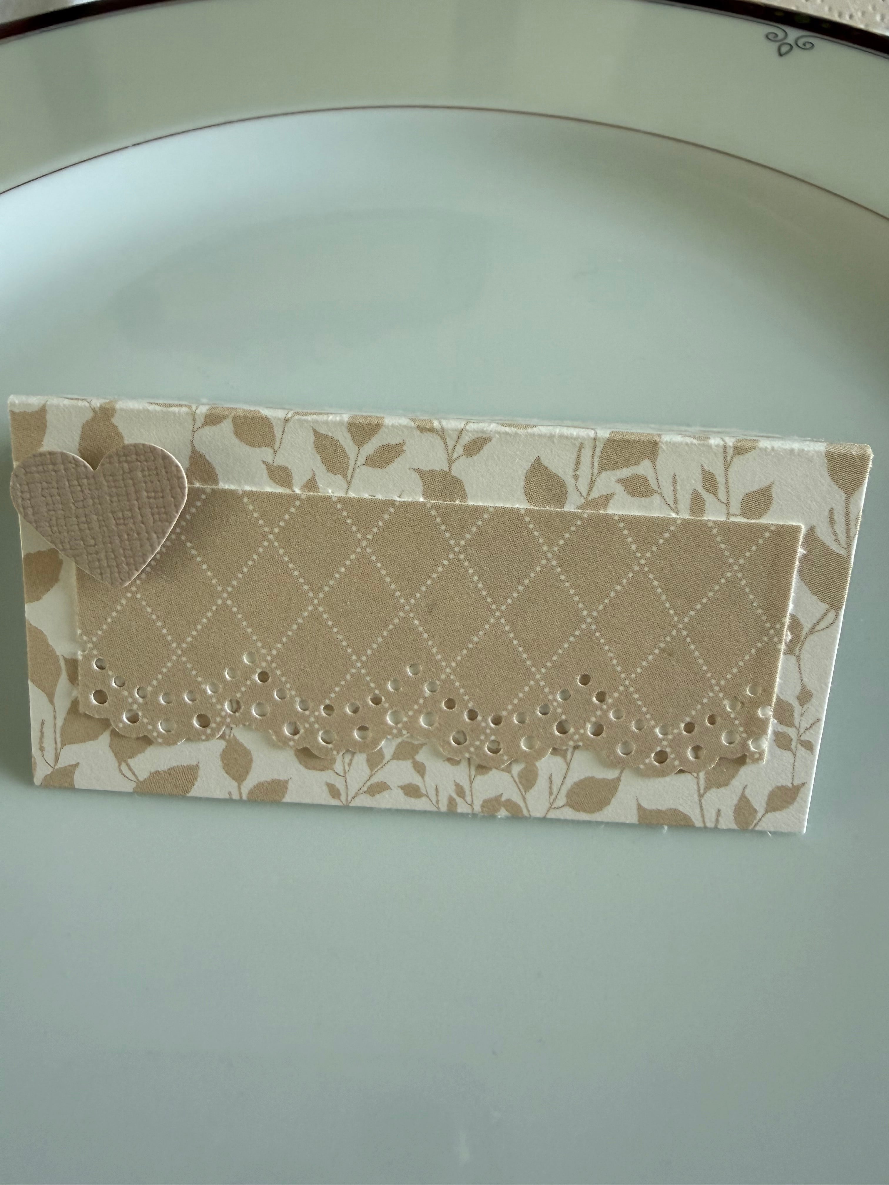 Marque-places mariage