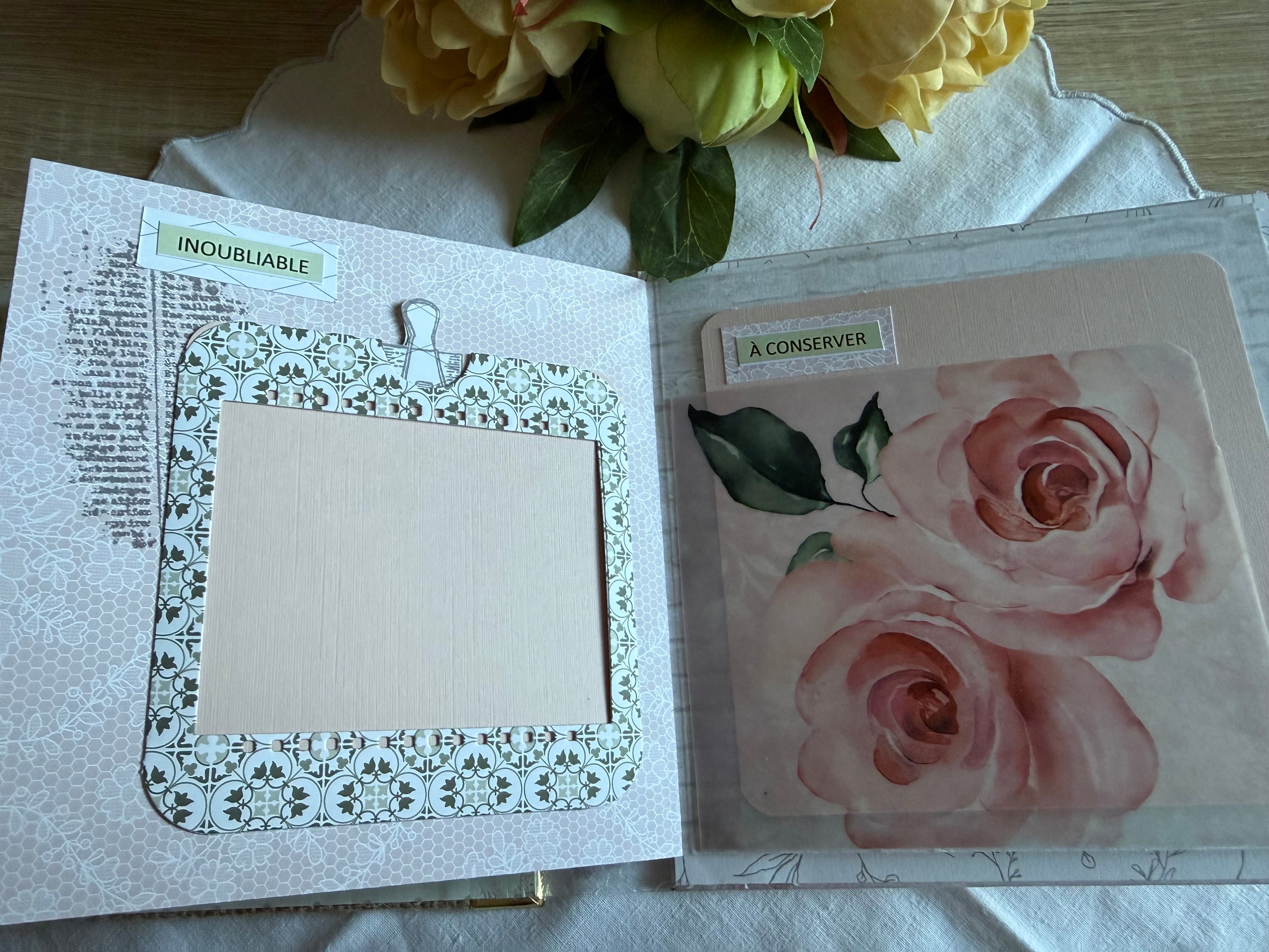 Mini album mariage