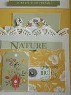 Carte mini album fête des Mères