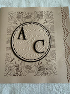 Suite de  papeterie de mariage Rosa