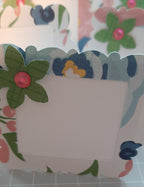 6 marque-places fleuris