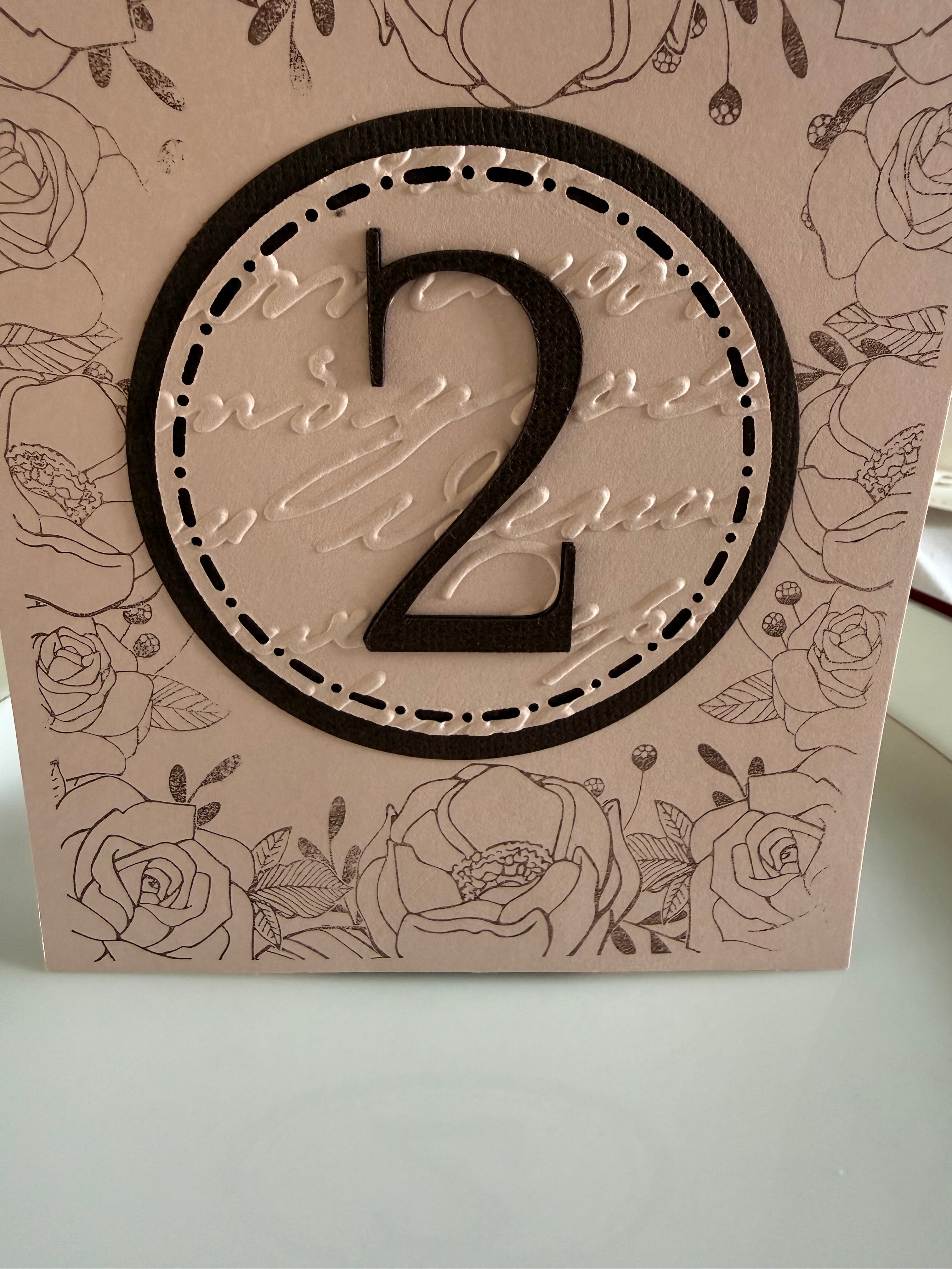 Suite de  papeterie de mariage Rosa