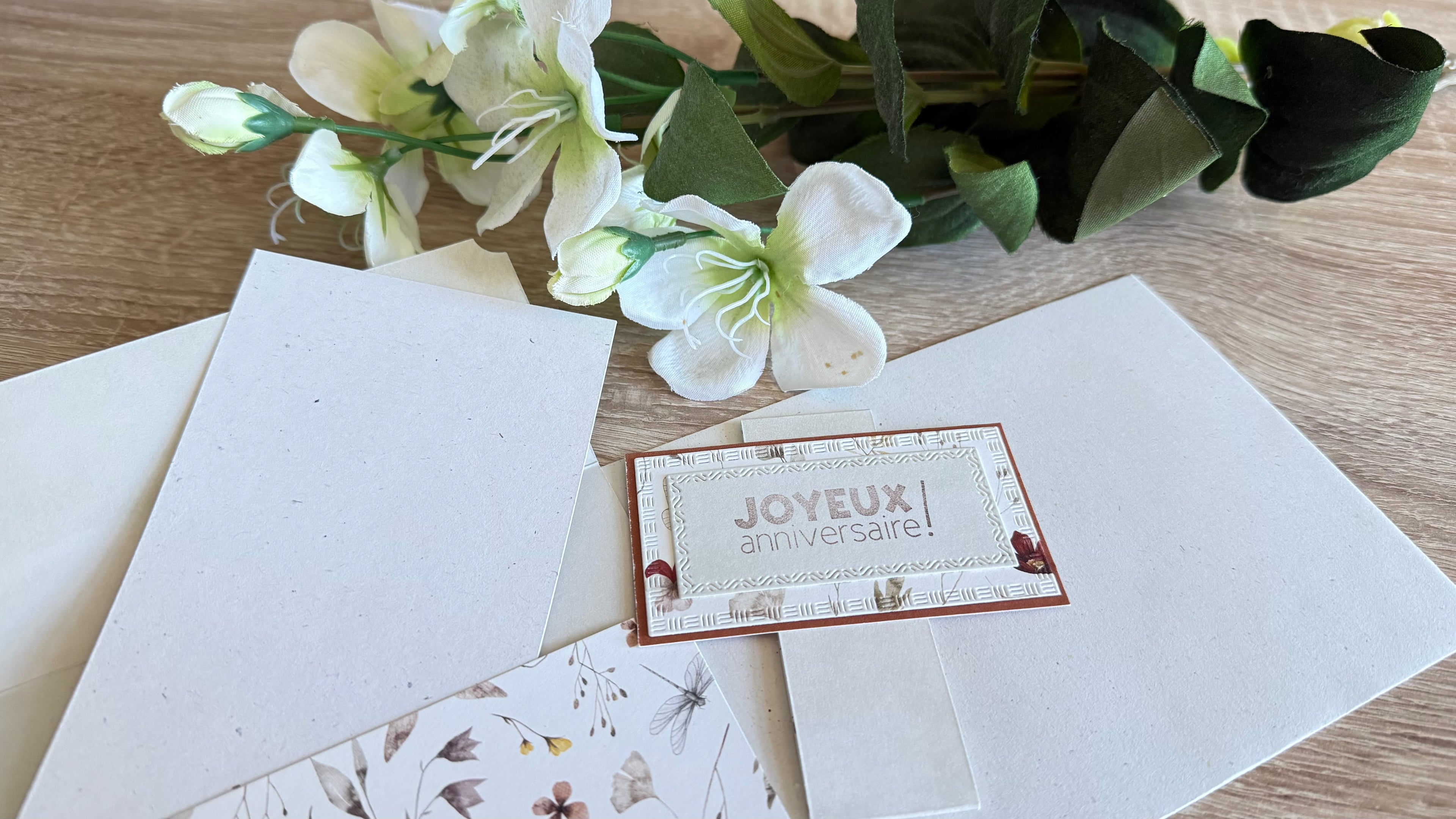 Pochette pour chèque ou espèces Anniversaire