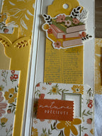 Carte mini album fête des Mères