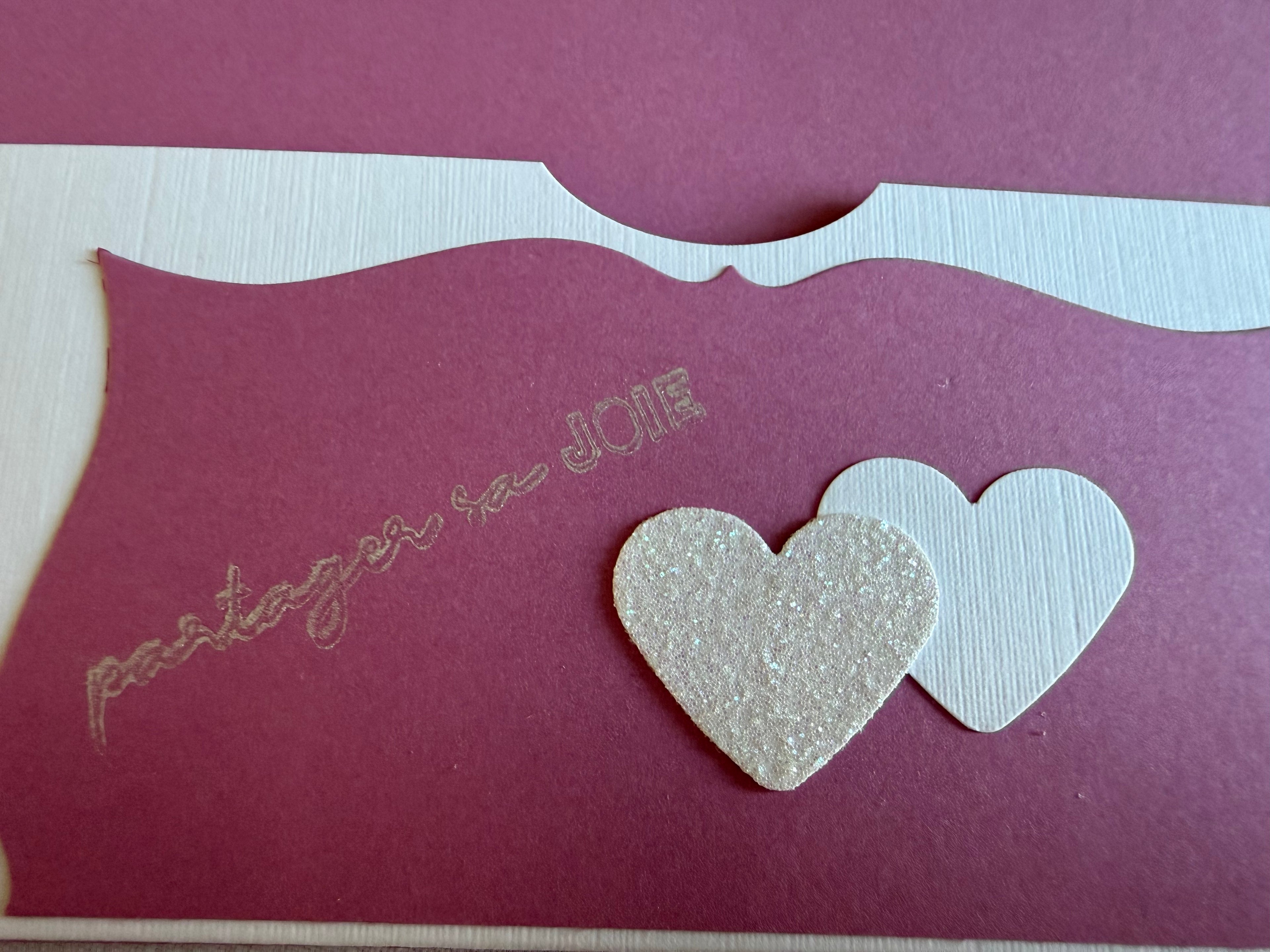 Suite mariage Hortensia rose