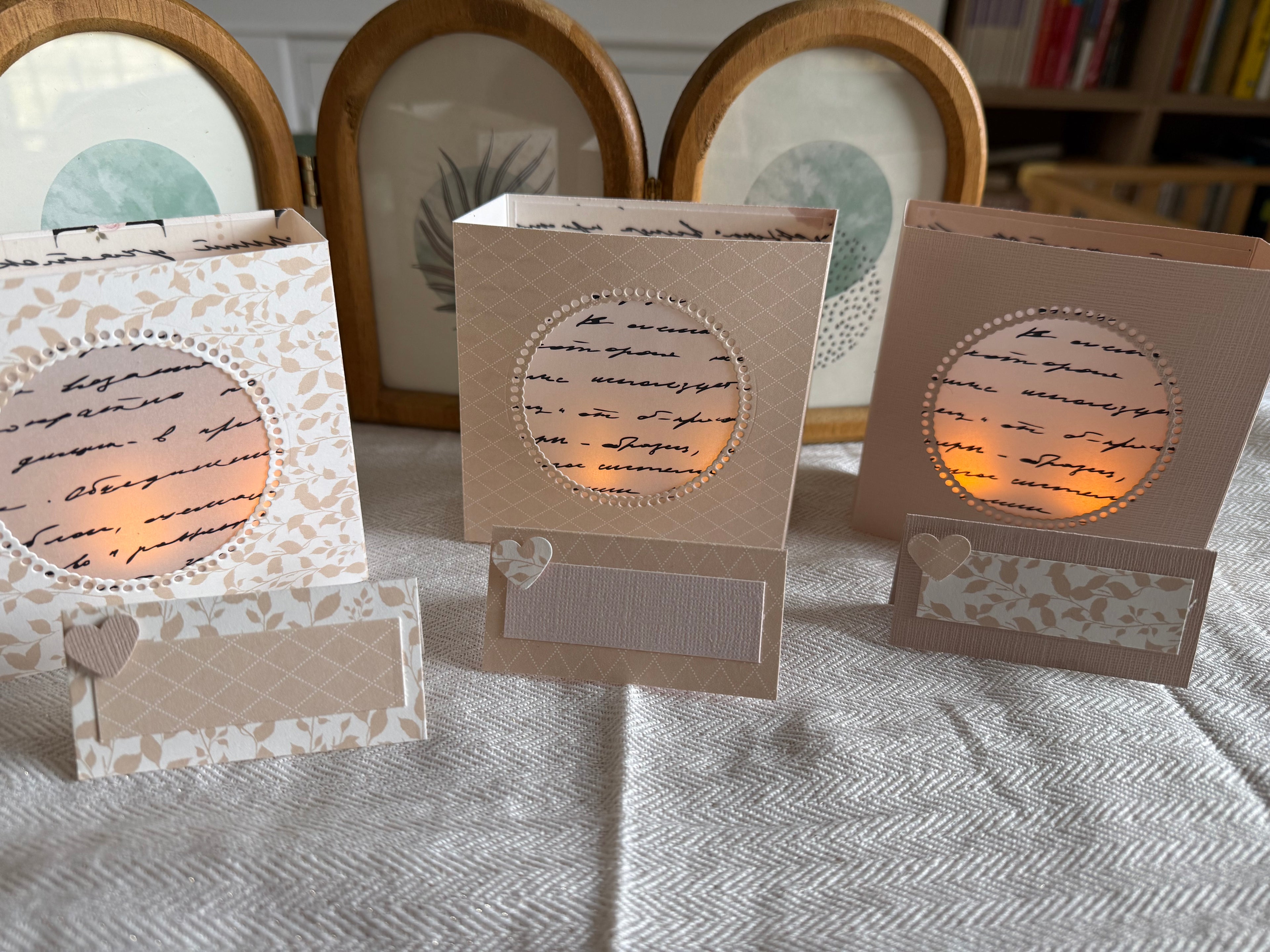 2 Photophores bougies LED