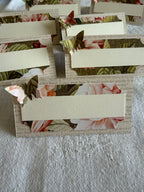 Marque-places papillons